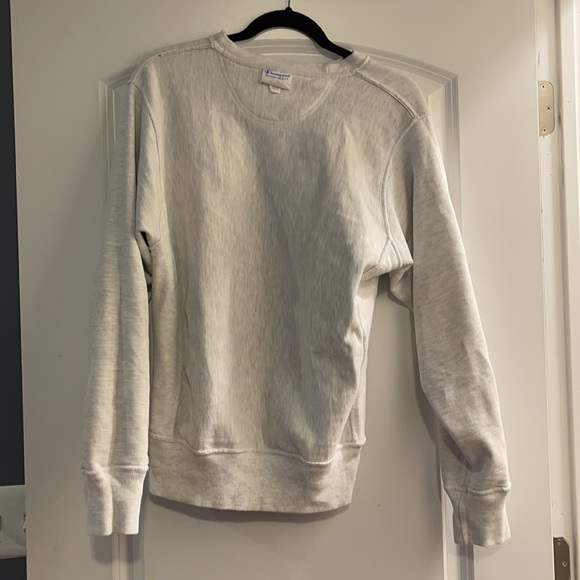 Champion Small Reversible Logo Fleece/ Cotton Sweatshirt - Picture 5 of 5